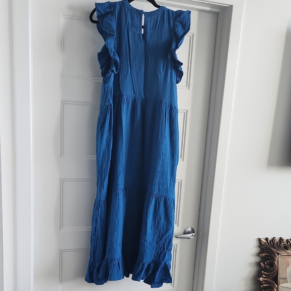 Universal Thread Vibrant Blue Dress - Picture 7 of 7